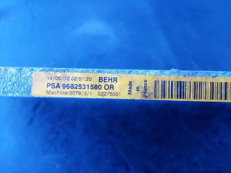Recambio de condensador / radiador aire acondicionado para citroën c4 grand picasso 1.6 e-hdi fap referencia OEM IAM 9682531580 