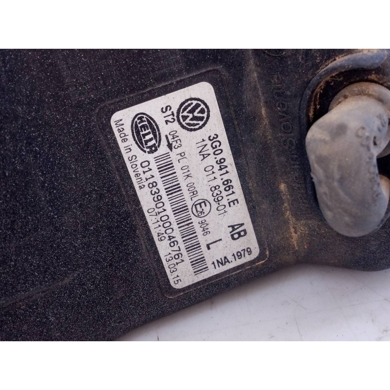 Recambio de faro antiniebla izquierdo para volkswagen passat variant (3g5) advance bmt referencia OEM IAM 3G0941661E 1NA01183901