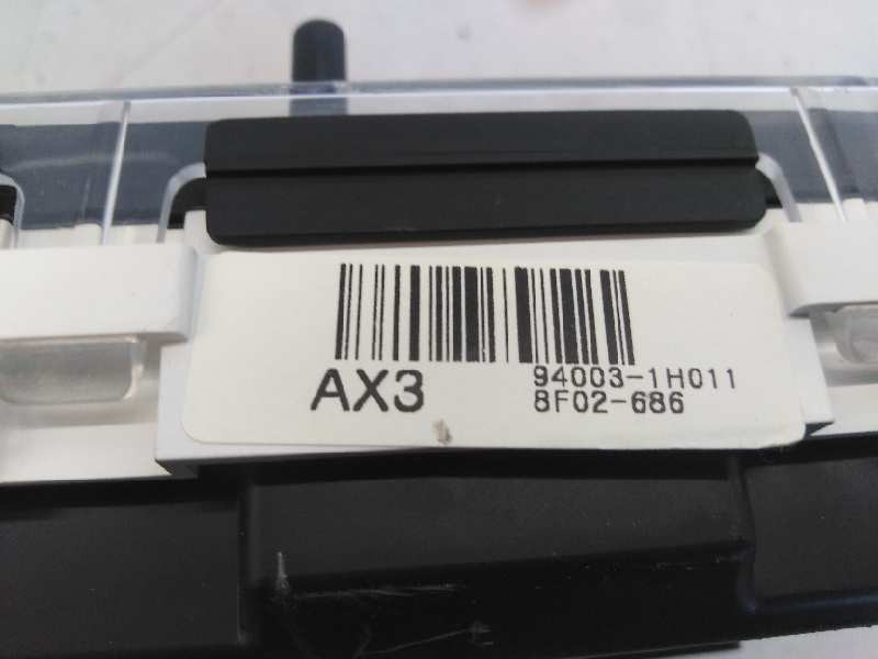 Recambio de cuadro instrumentos para kia cee´d active referencia OEM IAM 940031H011  E2-B5-49-1