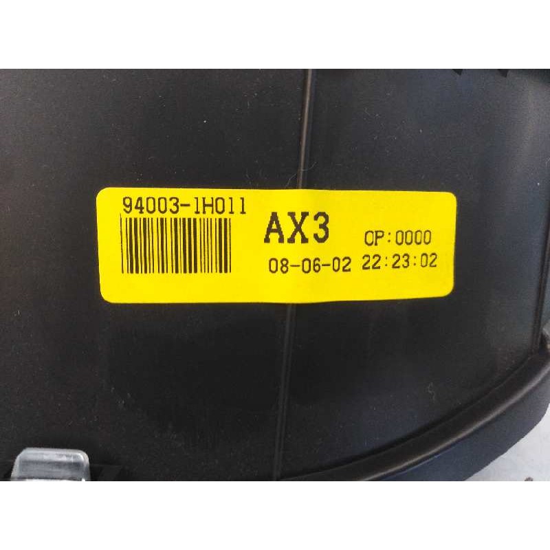 Recambio de cuadro instrumentos para kia cee´d active referencia OEM IAM 940031H011  E2-B5-49-1