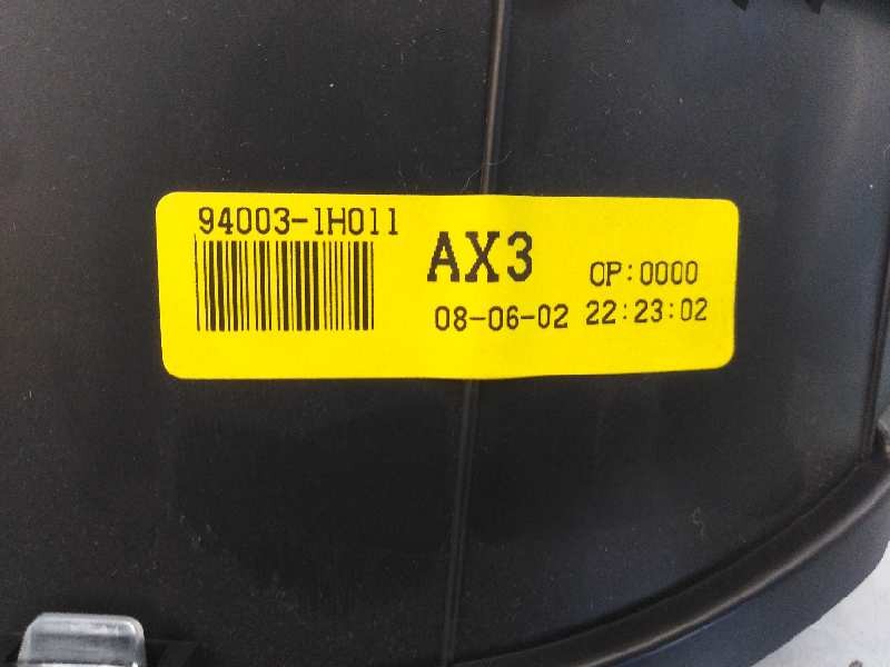 Recambio de cuadro instrumentos para kia cee´d active referencia OEM IAM 940031H011  E2-B5-49-1