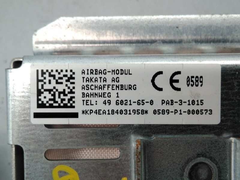 Recambio de airbag delantero derecho para nissan qashqai (j11) acenta referencia OEM IAM MTDJ08601835 KP3EA184031958 E2-A4-29-1