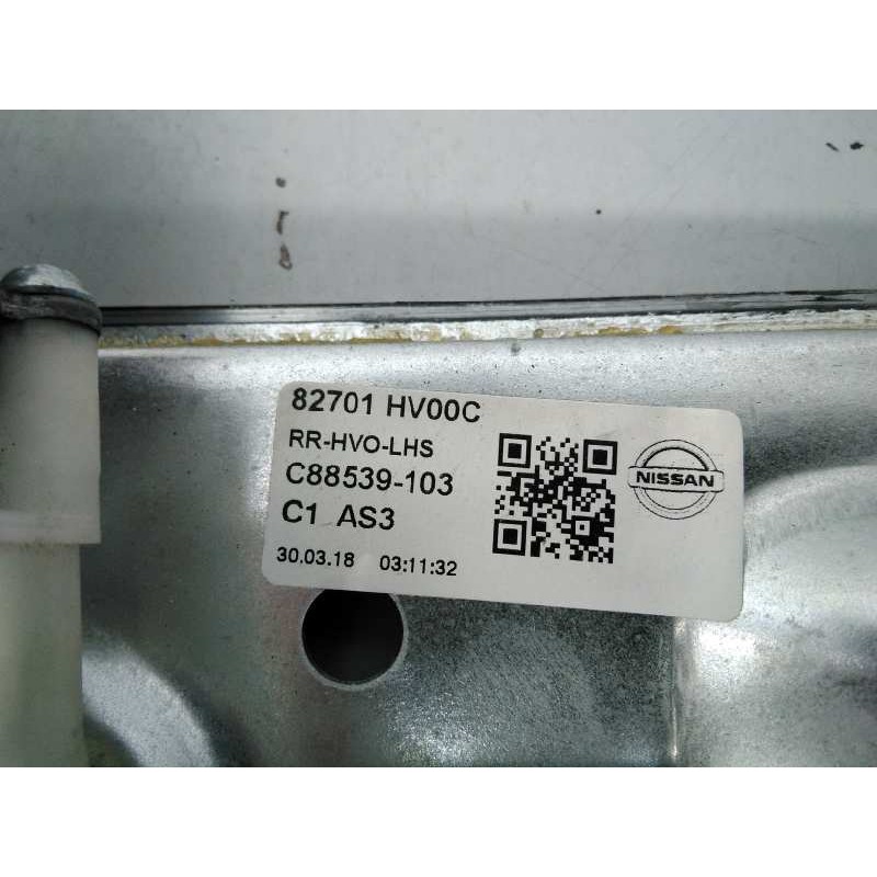 Recambio de elevalunas trasero izquierdo para nissan qashqai (j11) acenta referencia OEM IAM 82701HV00C C88539103 E2-A4-28-2