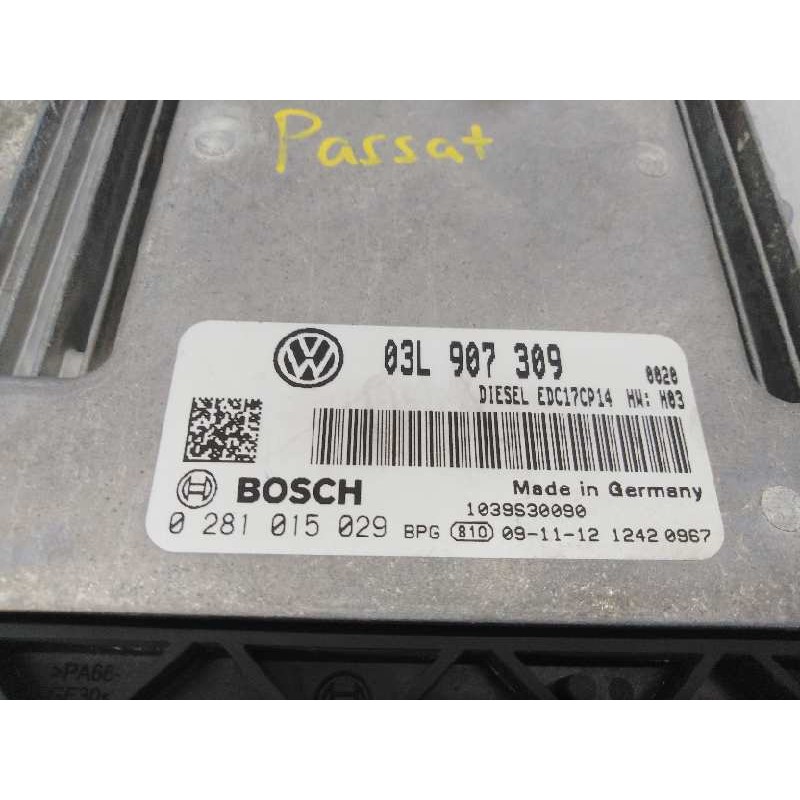 Recambio de centralita motor uce para volkswagen passat cc (357) básico referencia OEM IAM 03L907309 1039S30090 E2-A1-24-1