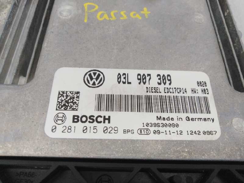 Recambio de centralita motor uce para volkswagen passat cc (357) básico referencia OEM IAM 03L907309 1039S30090 E2-A1-24-1