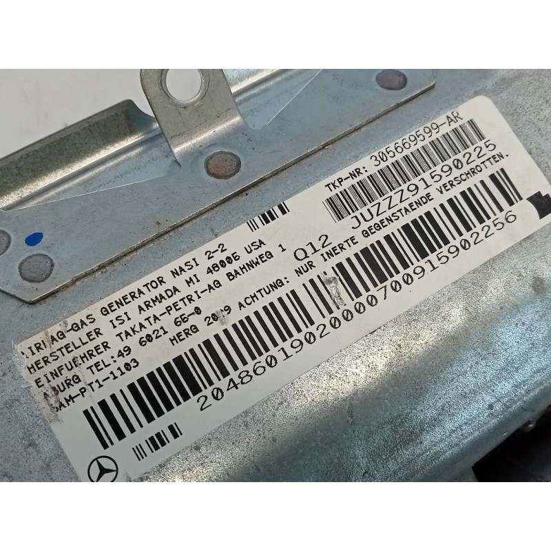 Recambio de airbag delantero izquierdo para mercedes-benz clase c (w204) berlina c 200 cdi (204.007) referencia OEM IAM M2GW1480