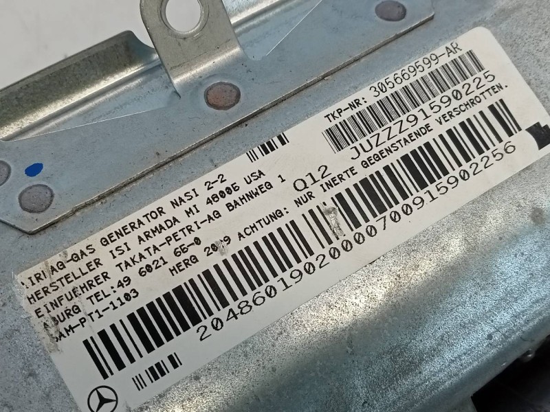 Recambio de airbag delantero izquierdo para mercedes-benz clase c (w204) berlina c 200 cdi (204.007) referencia OEM IAM M2GW1480
