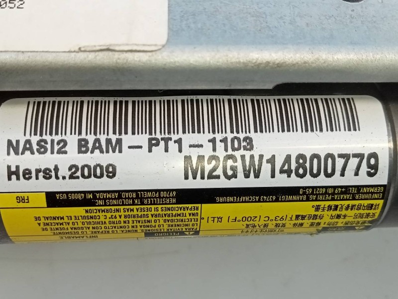 Recambio de airbag delantero izquierdo para mercedes-benz clase c (w204) berlina c 200 cdi (204.007) referencia OEM IAM M2GW1480