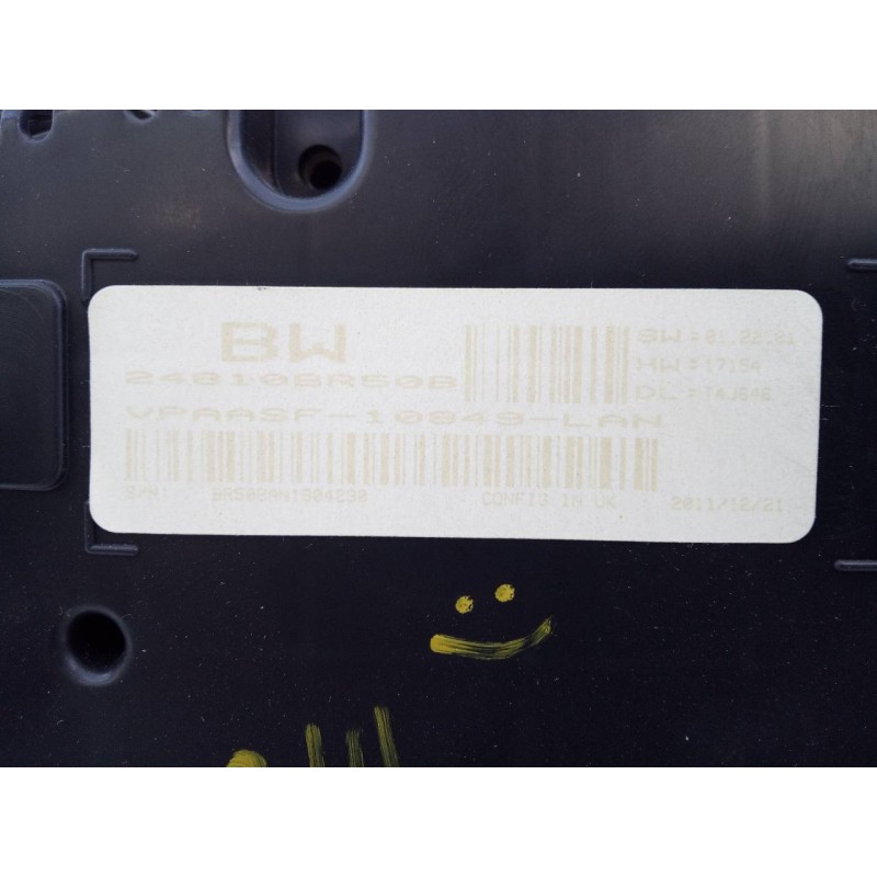 Recambio de cuadro instrumentos para nissan qashqai (j10) acenta referencia OEM IAM 24810BR50B  E3-B4-27-1