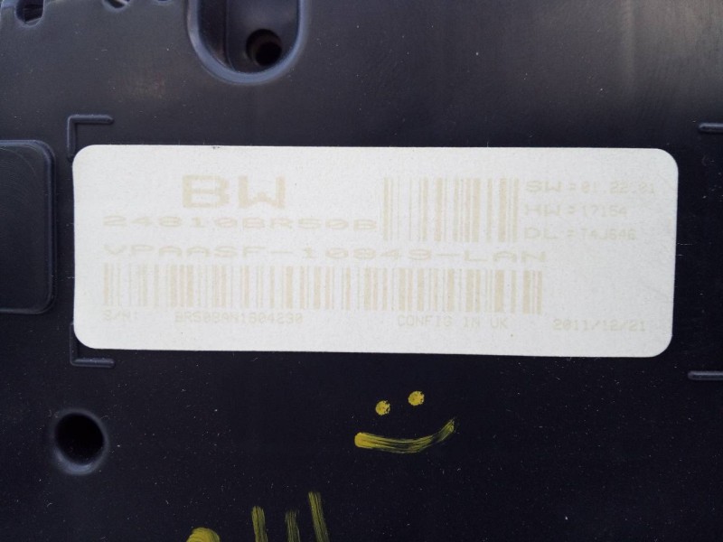 Recambio de cuadro instrumentos para nissan qashqai (j10) acenta referencia OEM IAM 24810BR50B  E3-B4-27-1