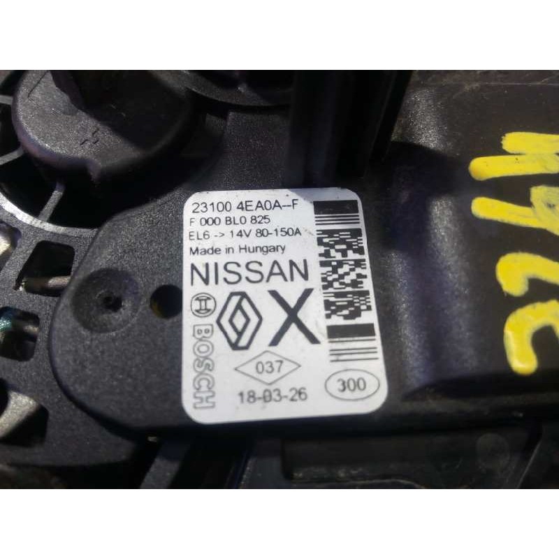 Recambio de alternador para nissan qashqai (j11) acenta referencia OEM IAM 231004EA0A  P3-B5-3-1