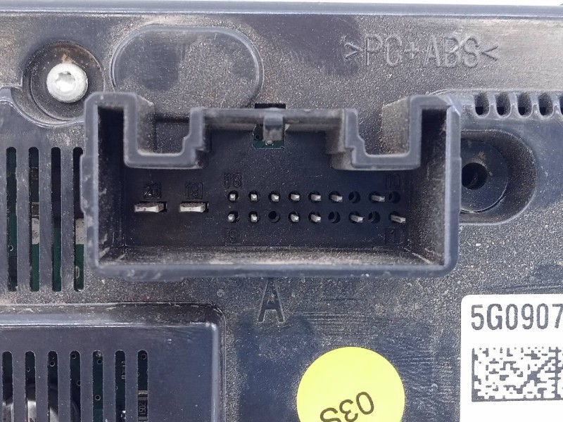 Recambio de mando climatizador para volkswagen passat lim. (3g2) sport bmt referencia OEM IAM 5G0907044AH  E2-A1-37-3