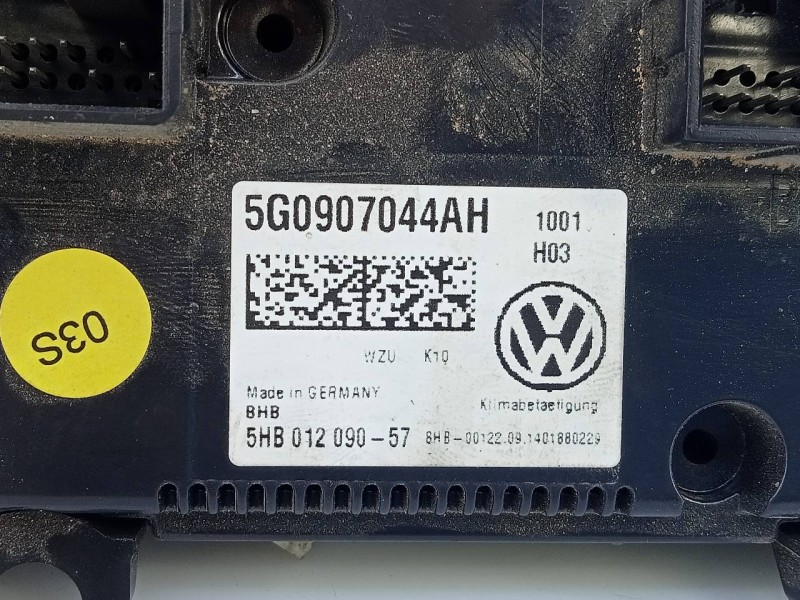 Recambio de mando climatizador para volkswagen passat lim. (3g2) sport bmt referencia OEM IAM 5G0907044AH  E2-A1-37-3