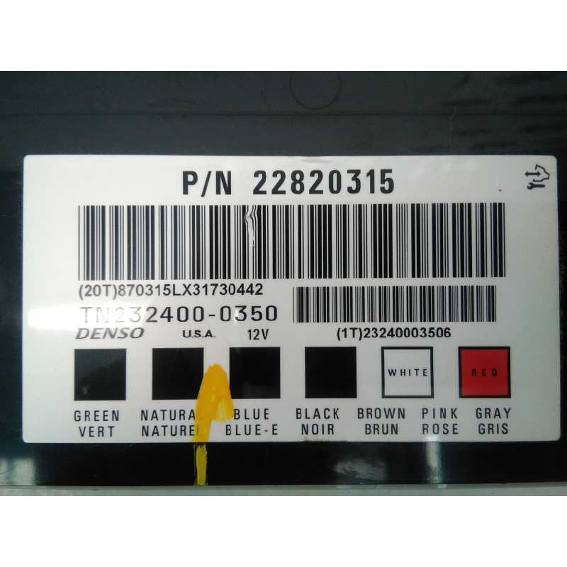 Recambio de modulo electronico para chevrolet captiva 2.2 vcdi lt 2wd referencia OEM IAM TN2324000350  E3-A5-15-2