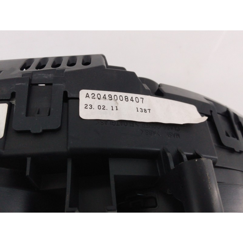 Recambio de cuadro instrumentos para mercedes-benz clase c (w204) berlina c 220 cdi (204.008) referencia OEM IAM A2049008407 A20