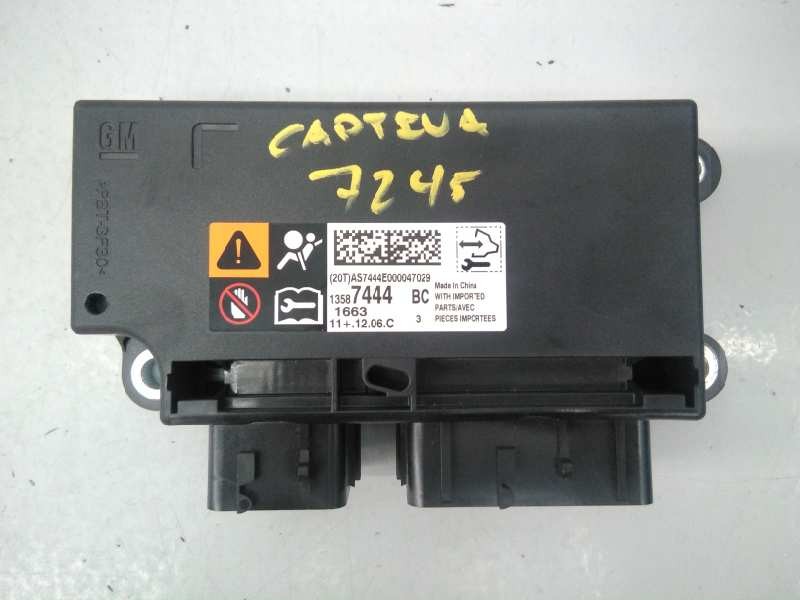 Recambio de modulo electronico para chevrolet captiva 2.2 vcdi lt 2wd referencia OEM IAM 13587444 AS7444E000047029 E3-A5-15-2