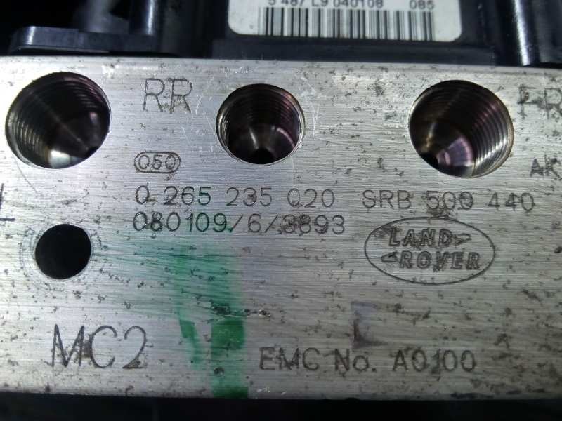 Recambio de abs para land rover range rover sport v6 td hse referencia OEM IAM SRB500440 0265235020 P3-A8-8-2