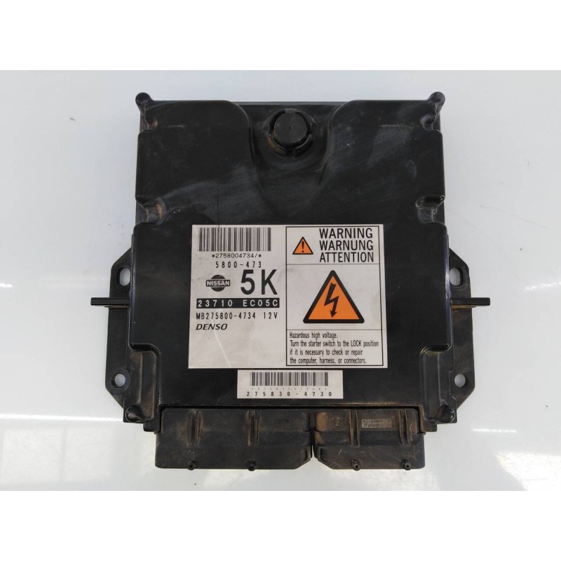 Recambio de centralita motor uce para nissan pathfinder (r51) 2.5 dci le referencia OEM IAM 23710EC05C MB2758004734 E3-B4-36-4