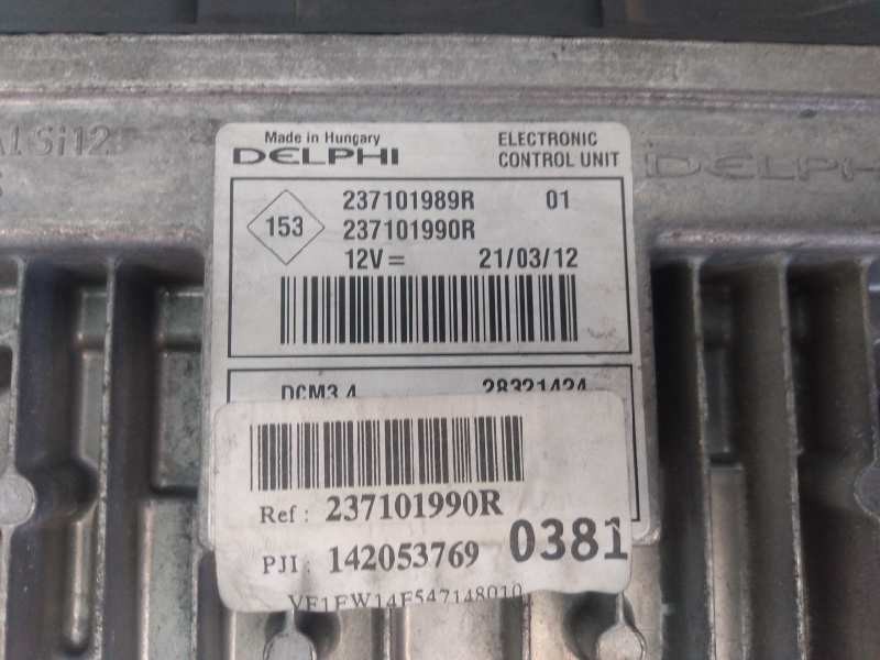 Recambio de centralita motor uce para renault kangoo expression referencia OEM IAM 237101990R  E2-A1-30-1