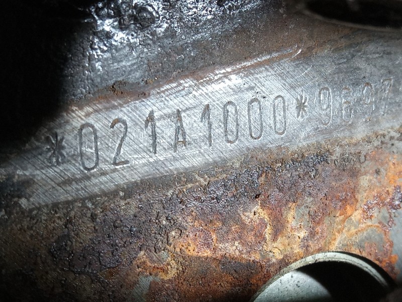 Recambio de motor completo para seat malaga gl referencia OEM IAM 021A1000  M1-A1-99