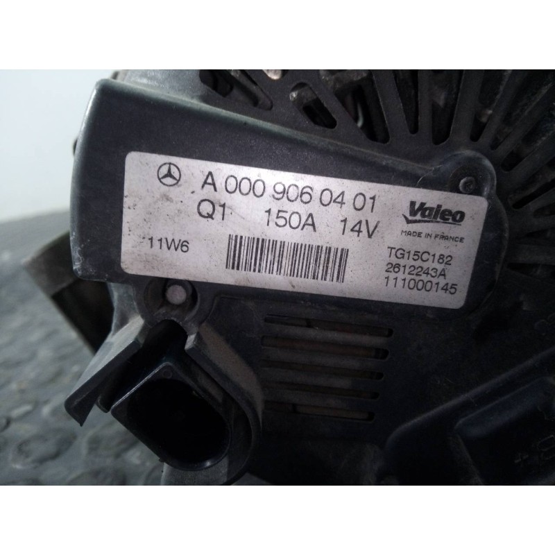 Recambio de alternador para mercedes-benz clase c (w204) berlina c 220 cdi (204.008) referencia OEM IAM A0009060401  P3-B5-2-2