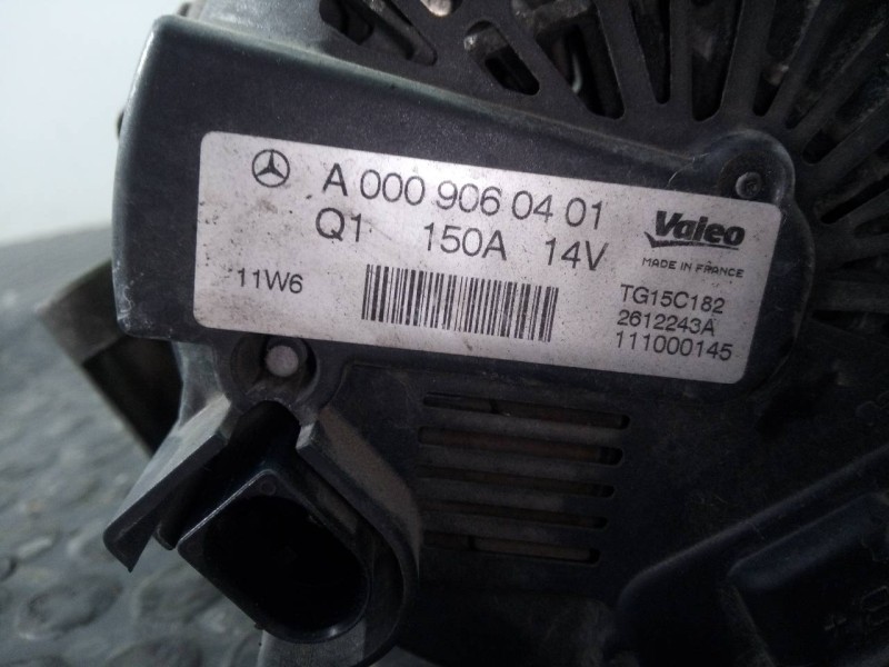 Recambio de alternador para mercedes-benz clase c (w204) berlina c 220 cdi (204.008) referencia OEM IAM A0009060401  P3-B5-2-2