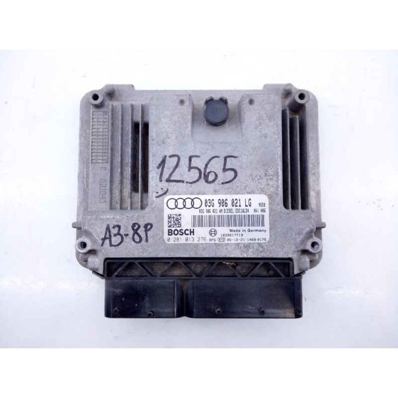 Recambio de centralita motor uce para audi a3 (8p) 2.0 tdi ambiente referencia OEM IAM 03G906021LG 0281013276 E2-A1-35-3