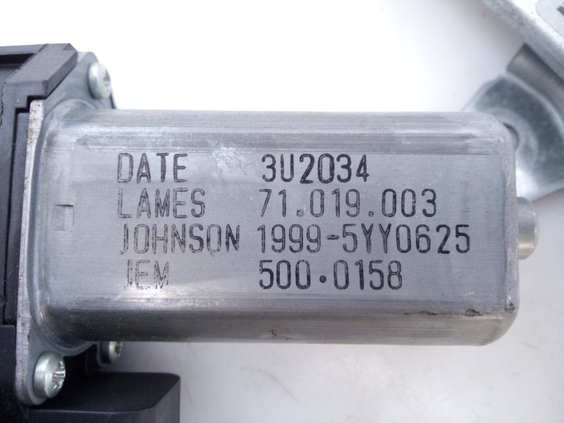 Recambio de elevalunas delantero derecho para opel corsa e selective referencia OEM IAM 71019003 541613212 E2-B6-55-1