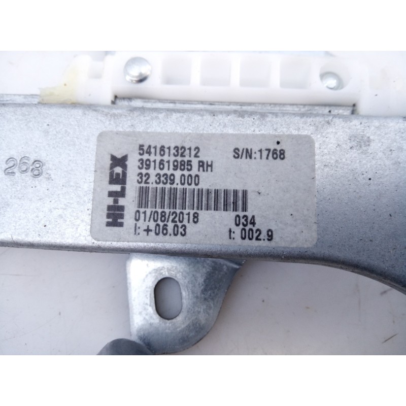 Recambio de elevalunas delantero derecho para opel corsa e selective referencia OEM IAM 71019003 541613212 E2-B6-55-1