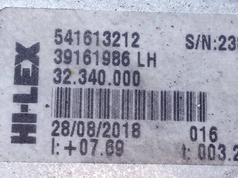 Recambio de elevalunas delantero izquierdo para opel corsa e selective referencia OEM IAM 541613212 32340000 E2-B6-60-1