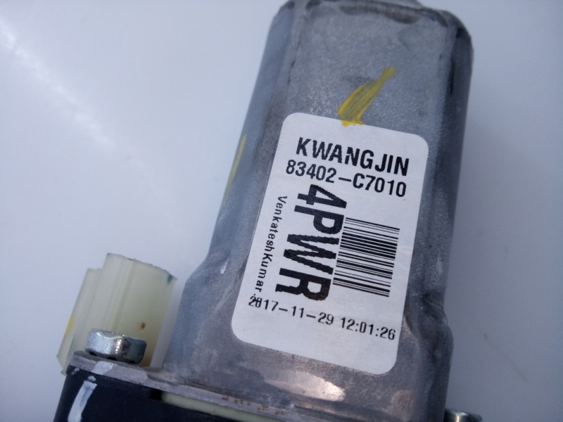 Recambio de elevalunas trasero derecho para hyundai i20 trend referencia OEM IAM   E2-B5-14-1