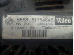 Recambio de alternador para peugeot bipper básico referencia OEM IAM 51784845 2543477A P3-B6-2-1 2