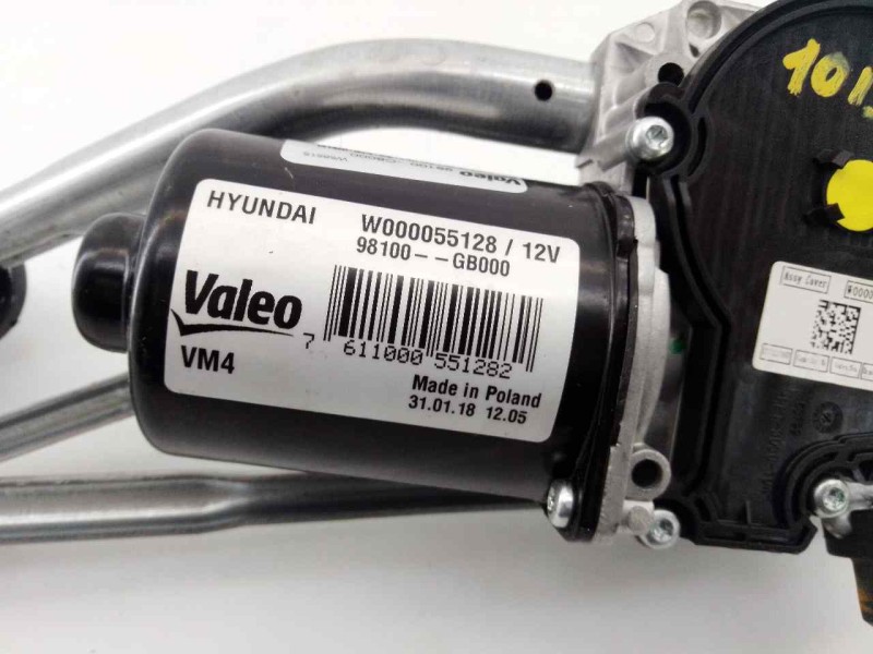 Recambio de motor limpia delantero para hyundai i20 trend referencia OEM IAM 98100C8000 W000055138 E2-B5-54-1