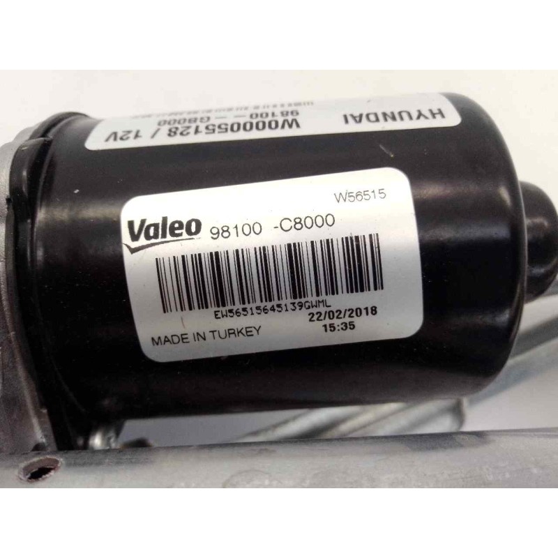 Recambio de motor limpia delantero para hyundai i20 trend referencia OEM IAM 98100C8000 W000055138 E2-B5-54-1