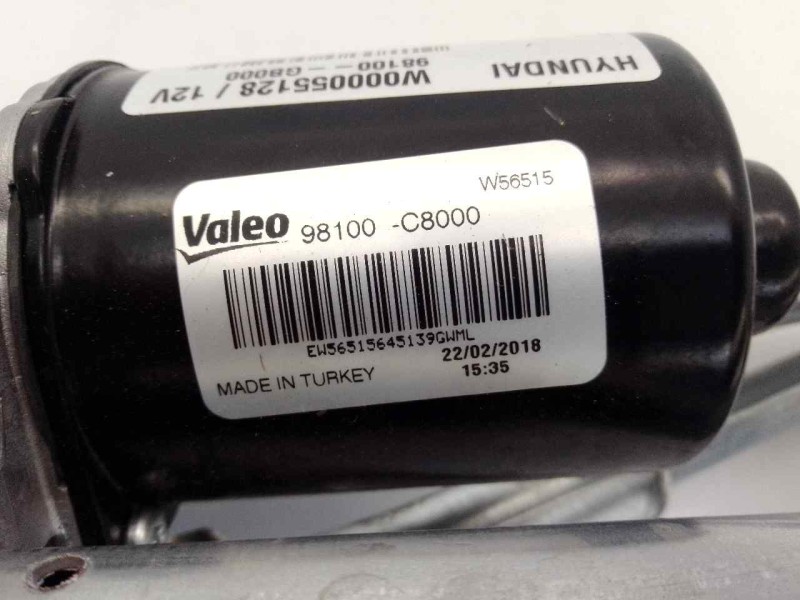 Recambio de motor limpia delantero para hyundai i20 trend referencia OEM IAM 98100C8000 W000055138 E2-B5-54-1