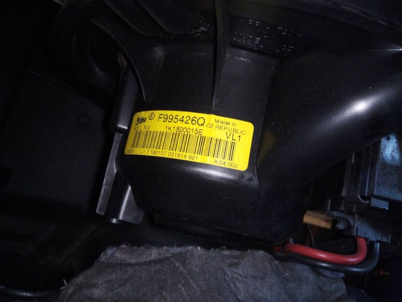 Recambio de ventilador calefaccion para audi a3 (8p) 2.0 tdi ambiente referencia OEM IAM 1K1820015E  
