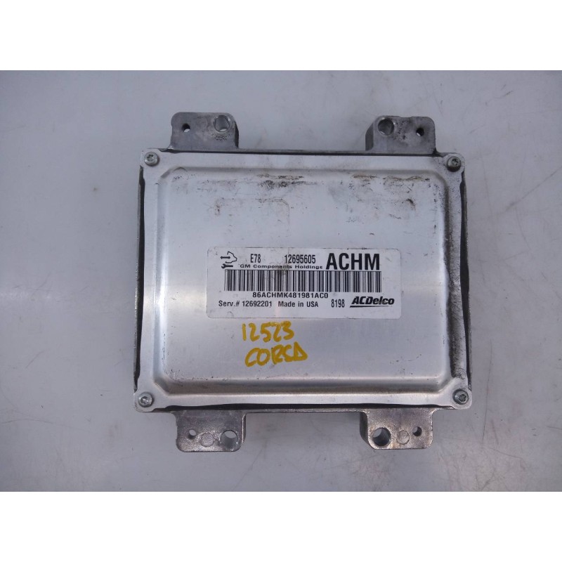 Recambio de centralita motor uce para opel corsa e selective referencia OEM IAM 12695605 86ACHMK481981AC0 E3-A5-19-3