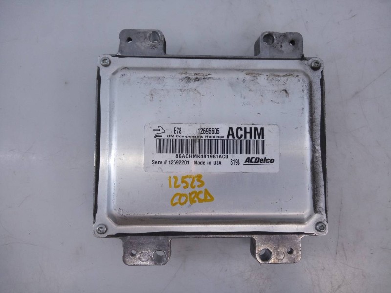 Recambio de centralita motor uce para opel corsa e selective referencia OEM IAM 12695605 86ACHMK481981AC0 E3-A5-19-3