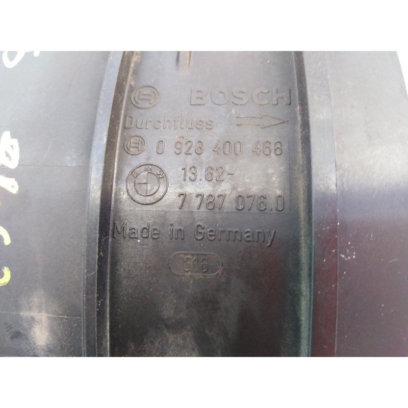 Recambio de caudalimetro para bmw x5 (e53) 3.0d referencia OEM IAM 77870760 0928400468 E3-A2-25-1