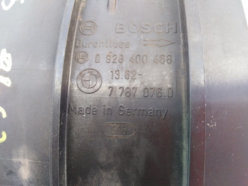 Recambio de caudalimetro para bmw x5 (e53) 3.0d referencia OEM IAM 77870760 0928400468 E3-A2-25-1