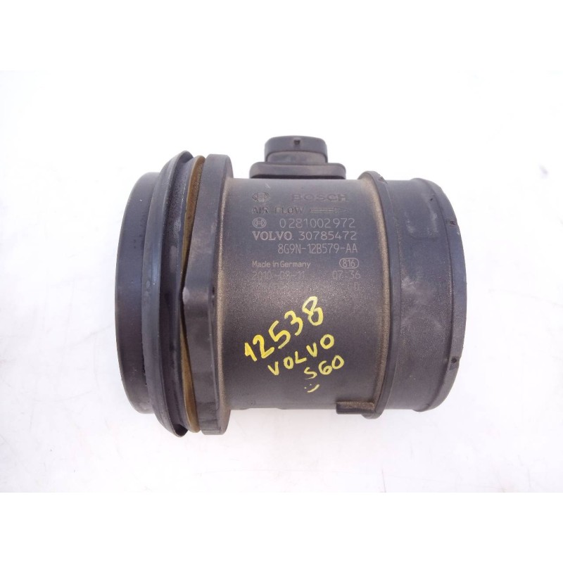 Recambio de caudalimetro para volvo s60 lim. kinetic referencia OEM IAM 8G9N12B579AA 0281002972 E3-B5-44-3