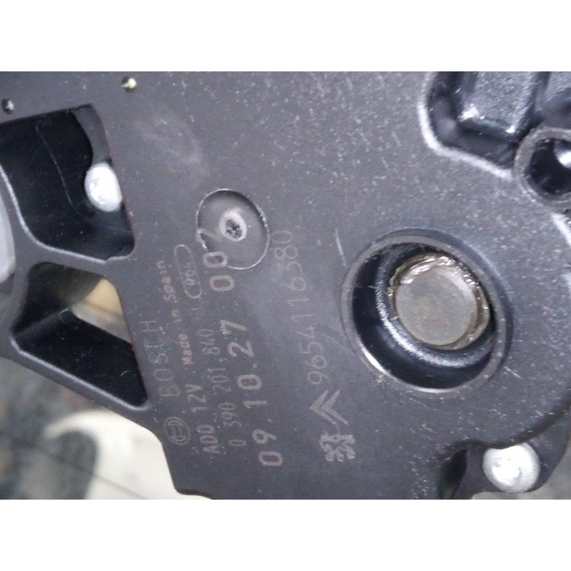 Recambio de motor limpia trasero para citroën c4 grand picasso monospace referencia OEM IAM 9654116380 0390201840 