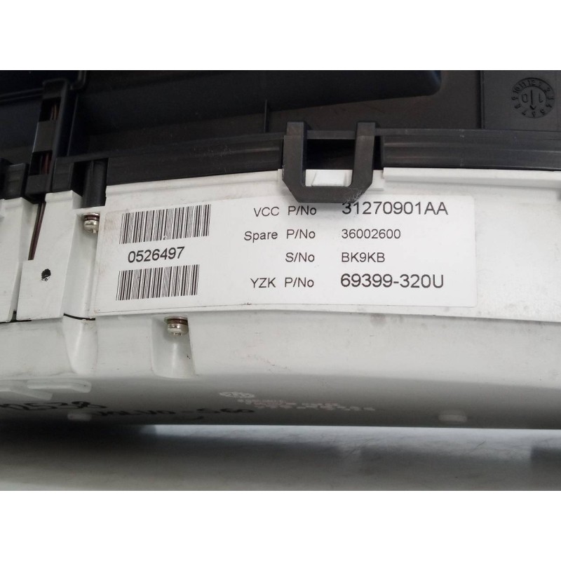 Recambio de cuadro instrumentos para volvo s60 lim. kinetic referencia OEM IAM 31270901AA 69399320U E3-B5-44-3