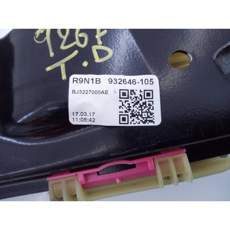Recambio de elevalunas trasero derecho para land rover evoque se referencia OEM IAM R9N1B932646 918957104 E1-B4-4-2