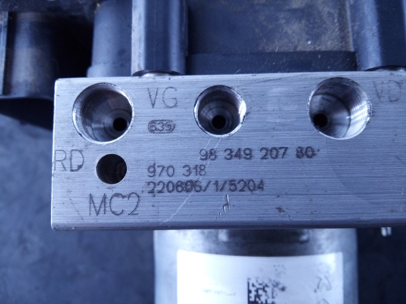 Recambio de abs para peugeot expert furgón pro standard referencia OEM IAM 9834920780 0265957058 P3-A8-4-4