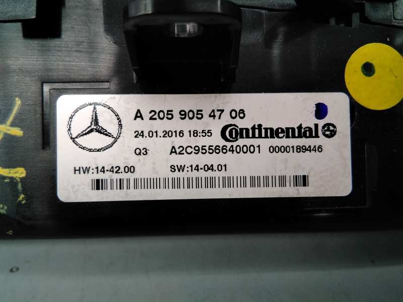 Recambio de mando climatizador para mercedes-benz clase c (w205) familiar c 220 t cdi bluetec (205.204) referencia OEM IAM A2059
