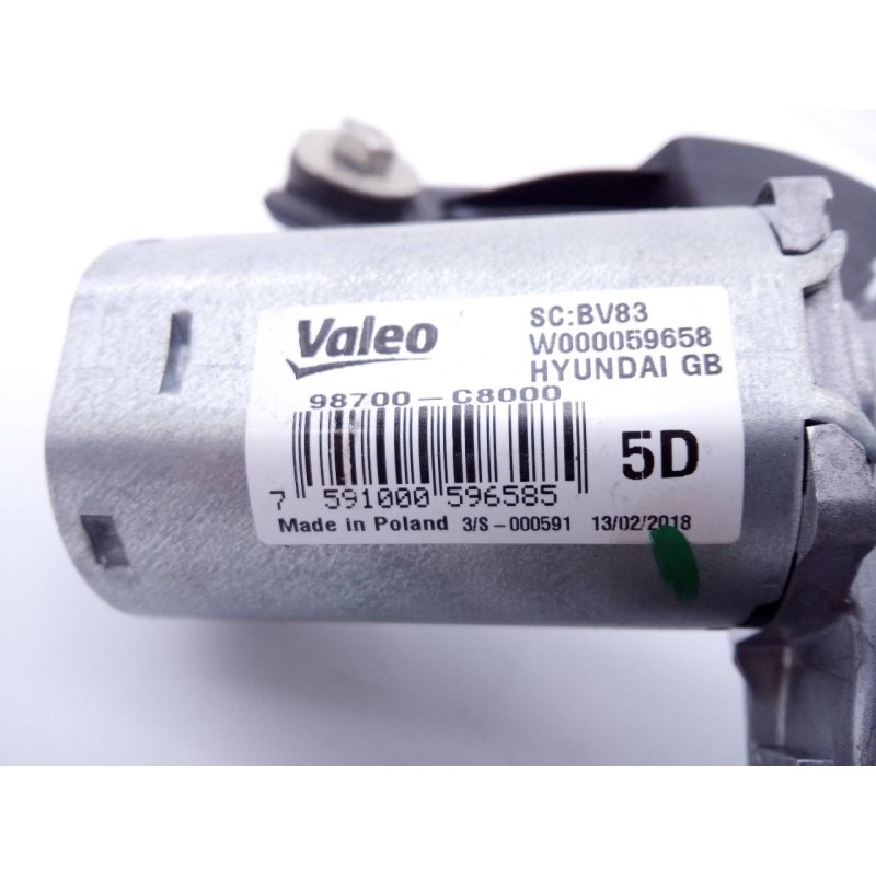 Recambio de motor limpia trasero para hyundai i20 trend referencia OEM IAM 98700C8000 W000059658 E2-B5-50-2