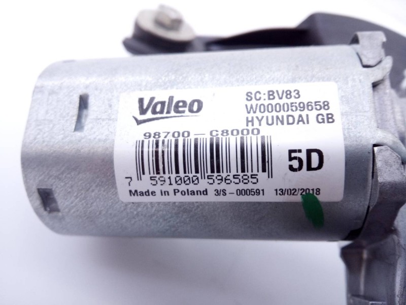 Recambio de motor limpia trasero para hyundai i20 trend referencia OEM IAM 98700C8000 W000059658 E2-B5-50-2