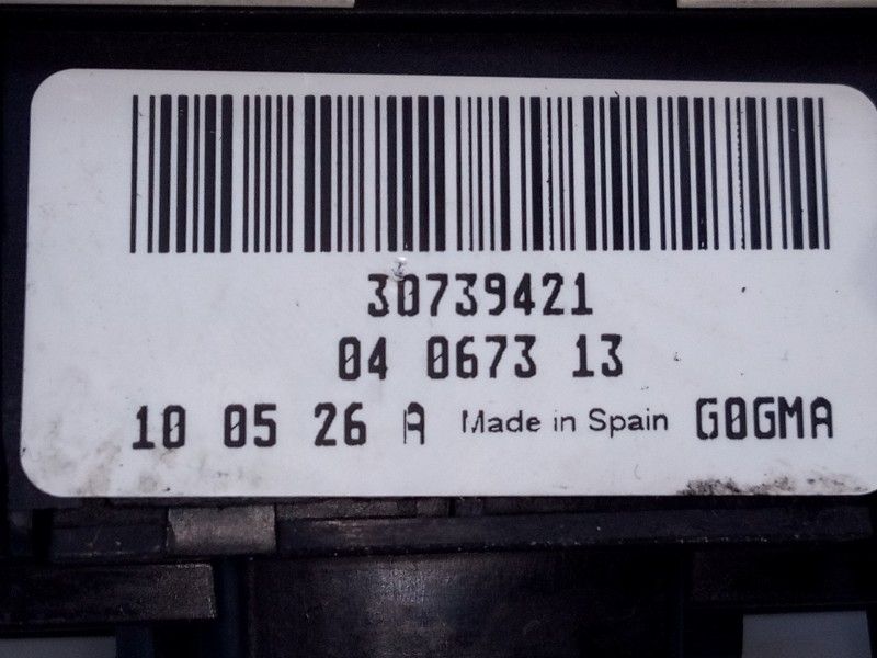 Recambio de mando luces para volvo s60 lim. kinetic referencia OEM IAM 30739421 04067313 E3-B5-43-2