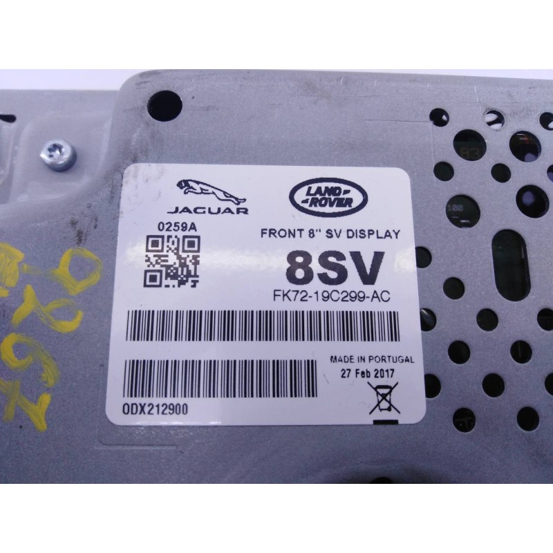 Recambio de sistema navegacion gps para land rover evoque se referencia OEM IAM FK7219C299AC  E3-B3-19-4